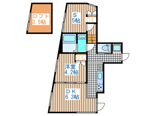 EXAM高円寺南Ⅱの物件間取画像